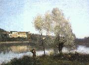  Jean Baptiste Camille  Corot Ville d'Avray oil on canvas